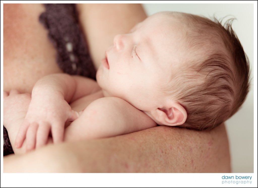 Los Angeles creative Newborn Portrait Photography mum and baby