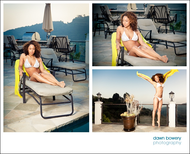Los Angeles Lifestyle Photographer Hollywood Hills bikini