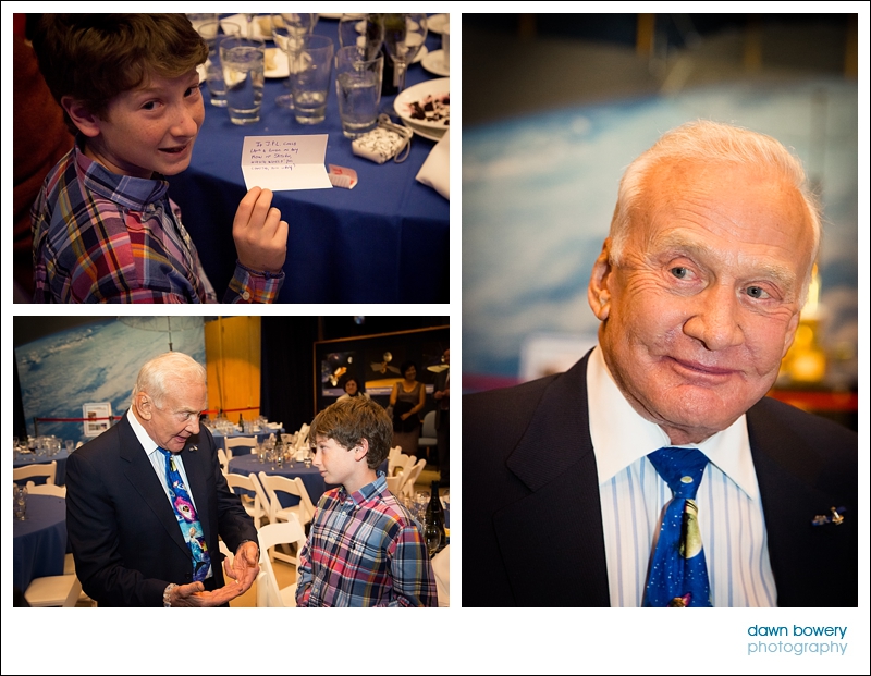 los angeles event photographer buzz aldrin portrait