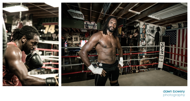 audley harrison training in LA