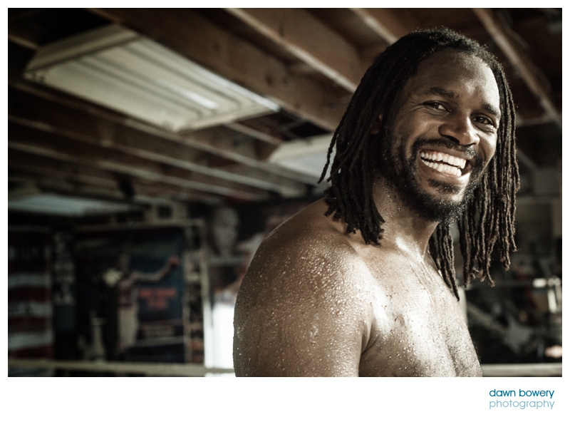 audley harrison boxing training 