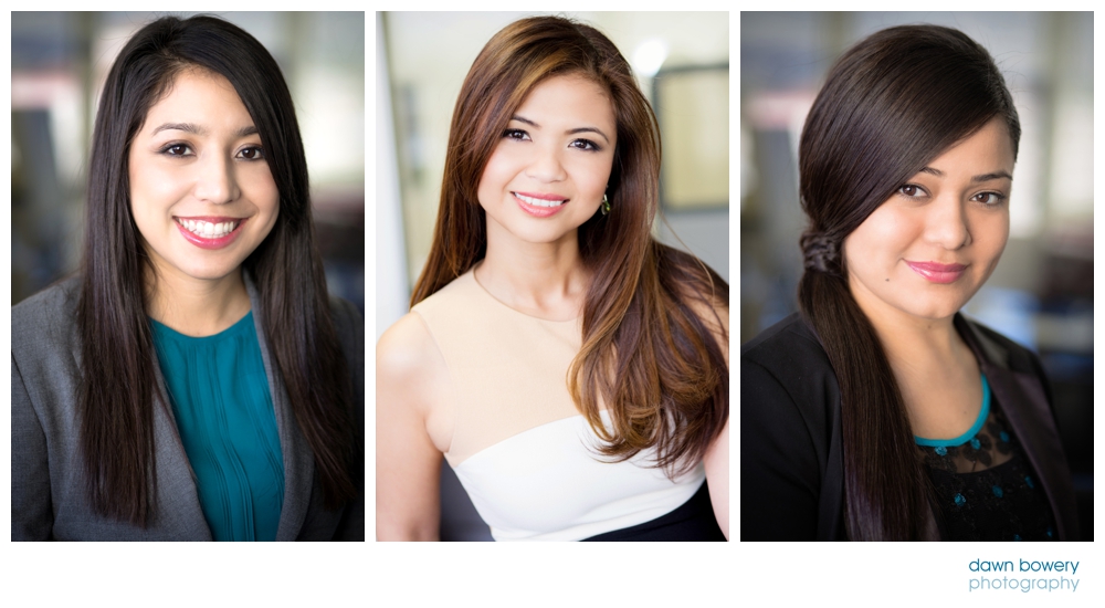 LA female corporate headshots