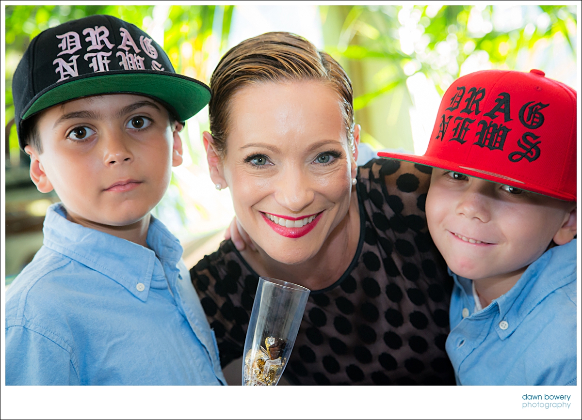 Los Angeles Family Event Photographer mum and sons