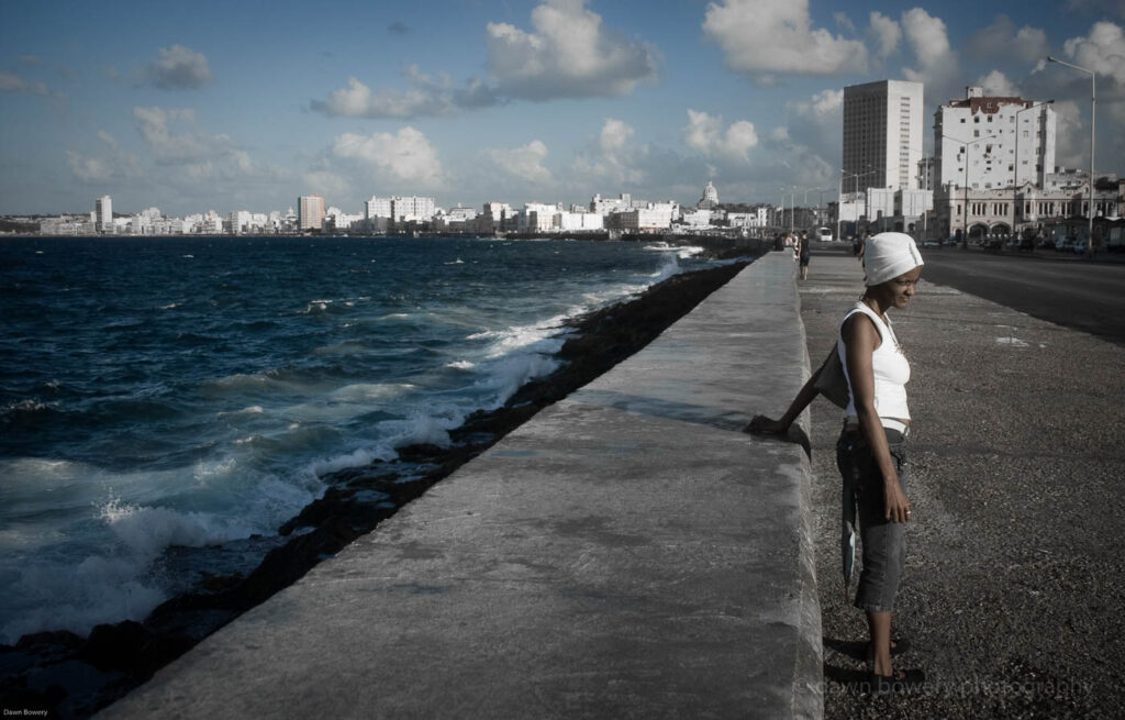 cuba the waterfront, fine art, travel photography