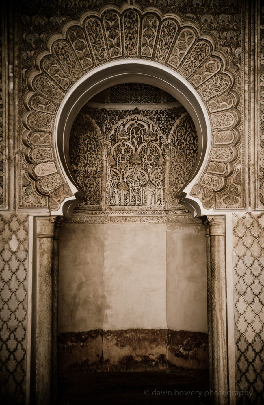 morocco fine art archway