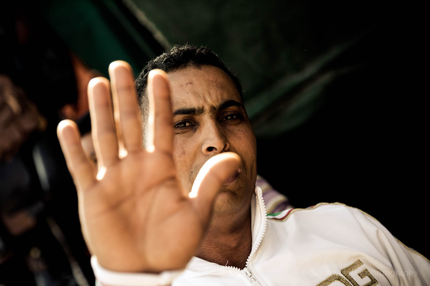 morocco marrakesh angry shopkeeper fine art