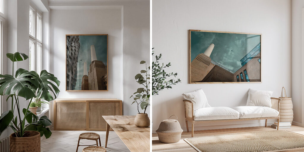battersea london photography print